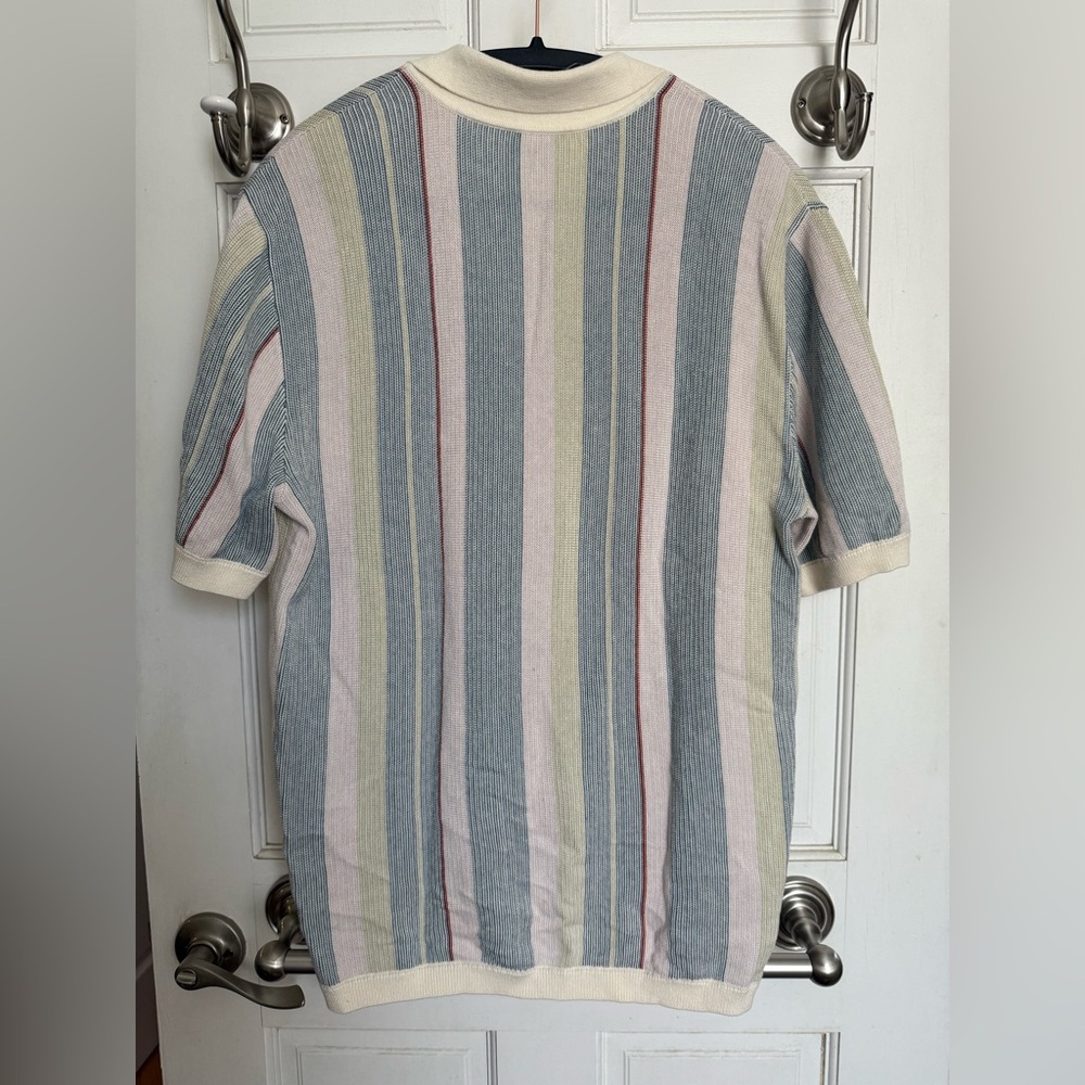 Todd Snyder cotton silk sweater polo - Picture 3 of 3
